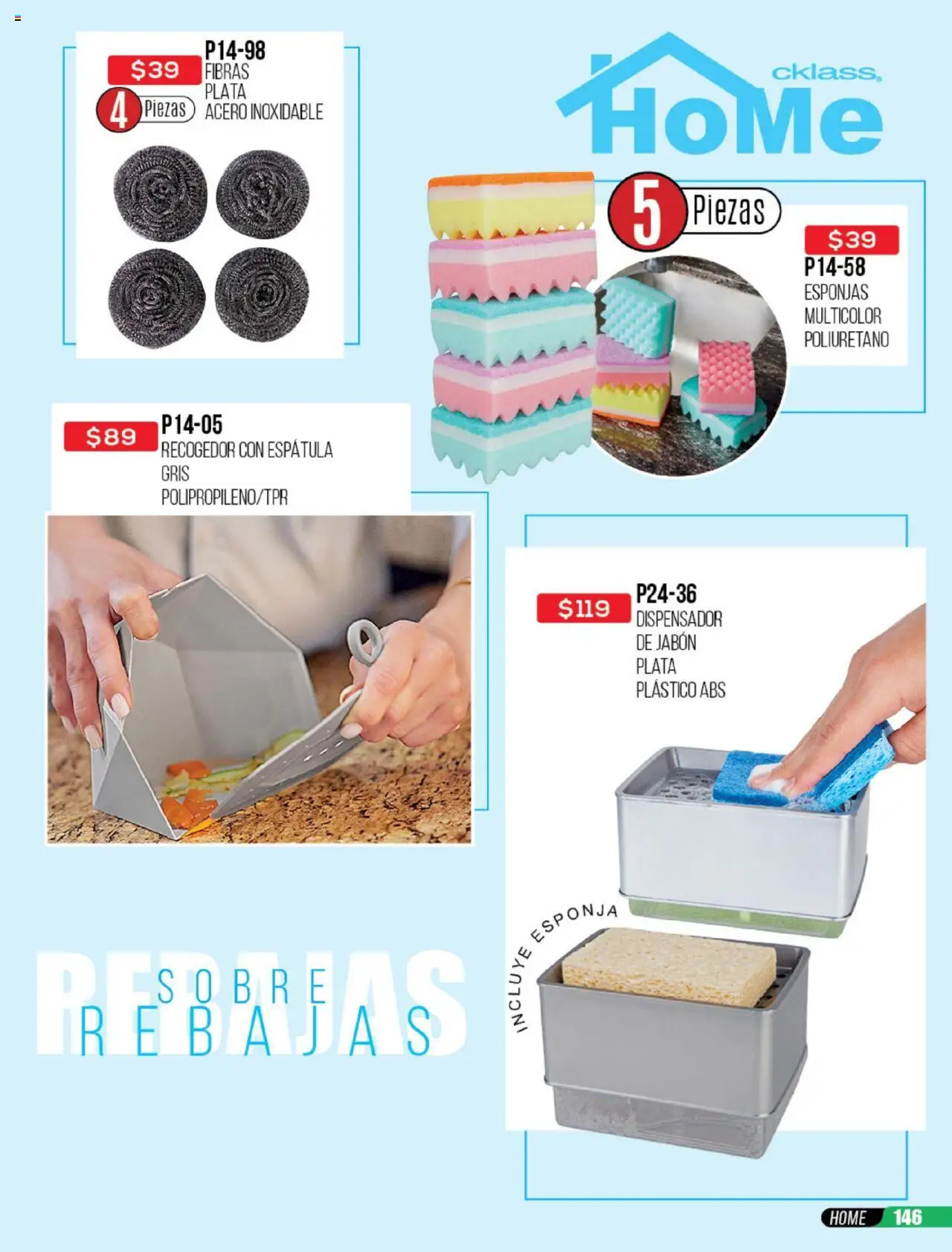 Nuevas ofertas de Cklass válidas en toda la República Mexicana desde el 23.06.2025. ¡Encuentra las mejores ofertas en Cklass catálogo Rebajas Sobre Calzado! | Página: 532 | Productos: Espátula, Jabón