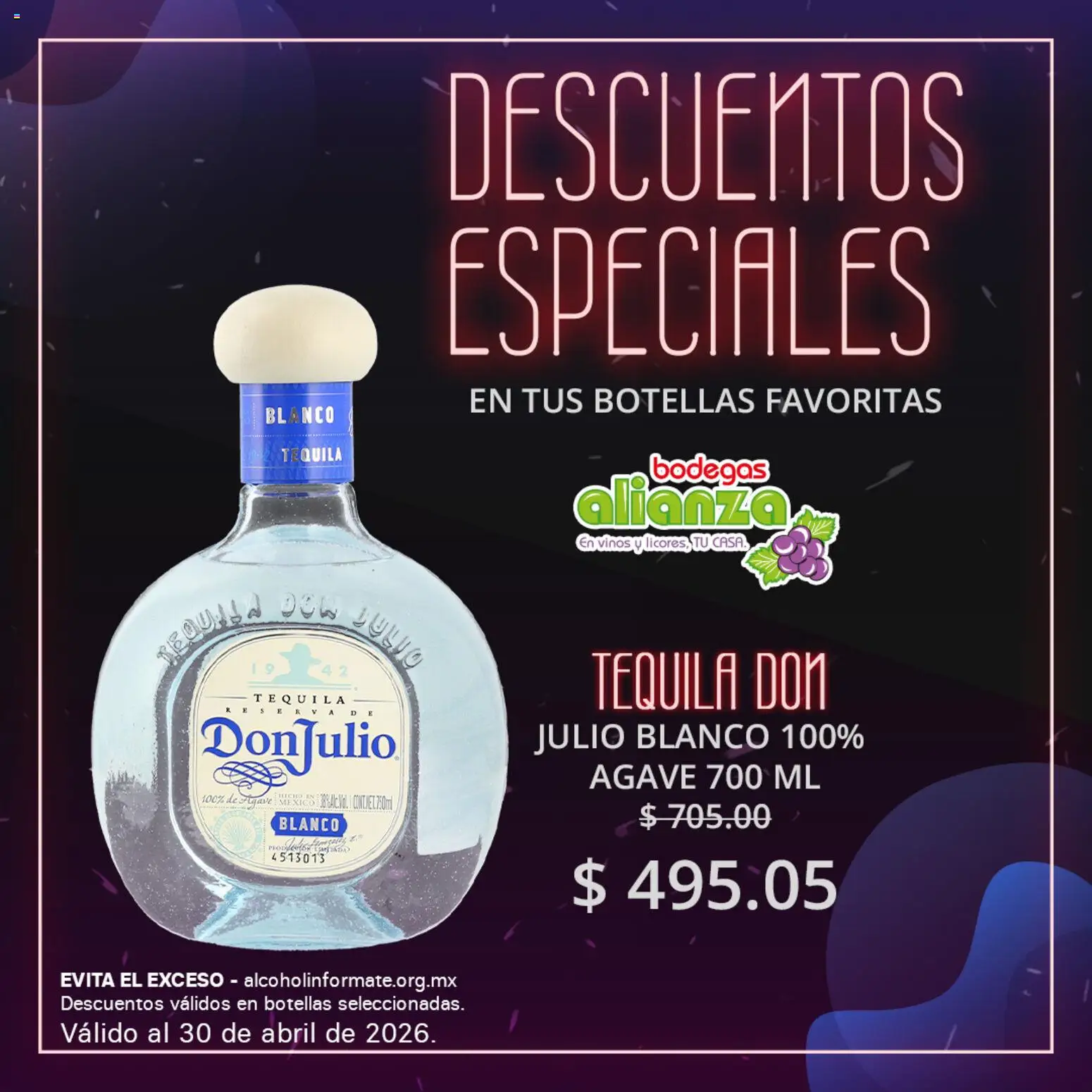 Nuevas ofertas de Bodegas Alianza válidas en toda la República Mexicana desde el 24.04.2026. ¡Encuentra las mejores ofertas en Bodegas Alianza catálogo Descuentos especiales! | Página: 2