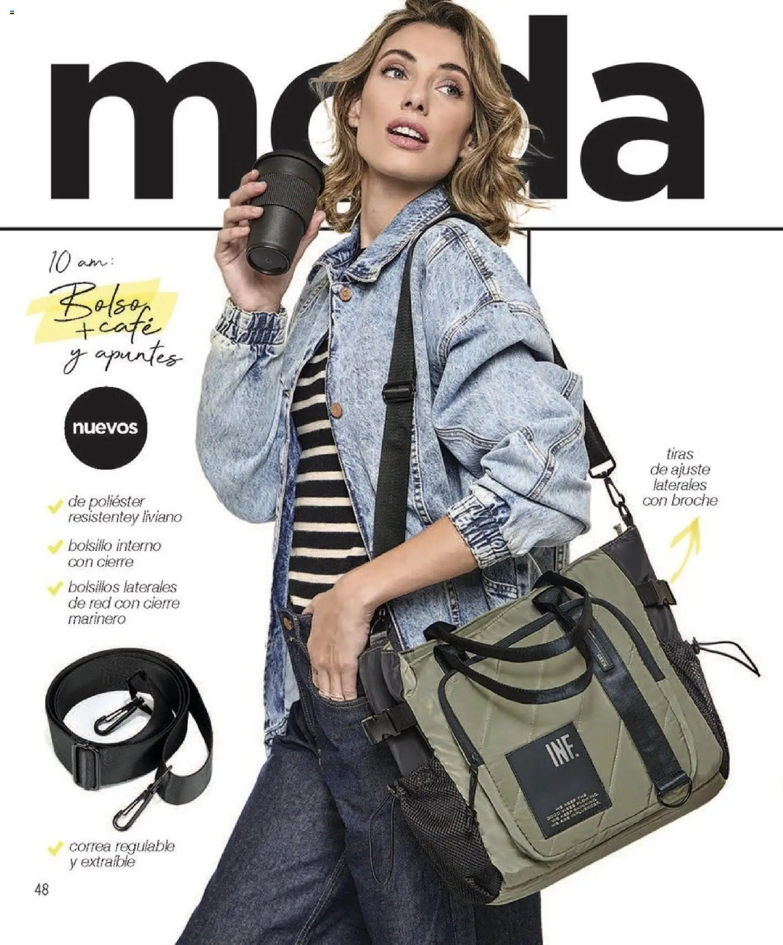 Violetta - Violetta Cosméticos │ válido desde el 18.03.2026 | Página: 48 | Productos: Café, Bolso