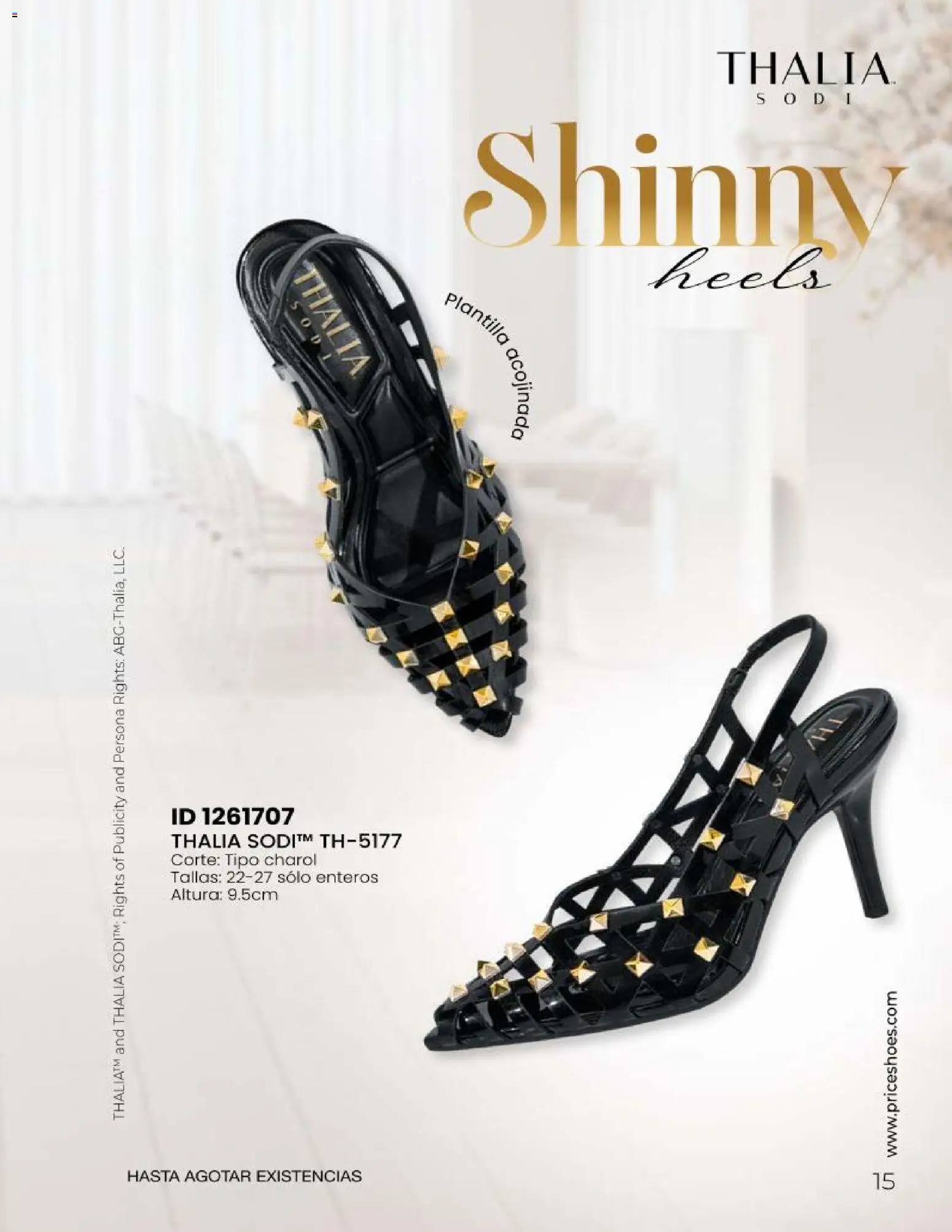 Nuevas ofertas de Price Shoes válidas en toda la República Mexicana desde el 23.04.2026. ¡Encuentra las mejores ofertas en Price Shoes catálogo Sandalias Fiesta & Vestir! | Página: 15