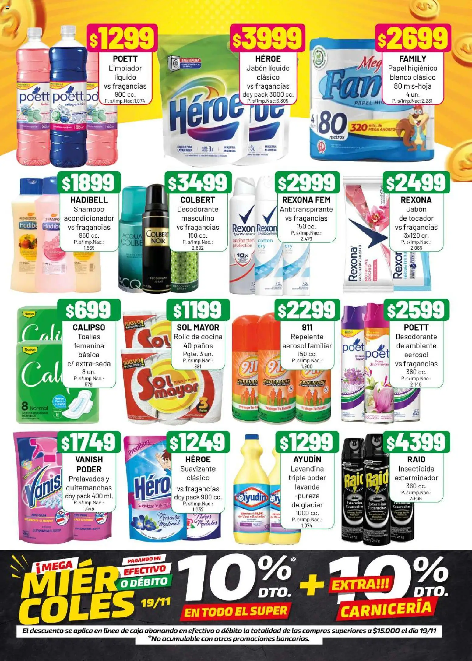 Almacor catálogo │ válido desde el 13.11.2025 | Página: 8 | Productos: Toallas, Acondicionador, Jabón, Antitranspirante