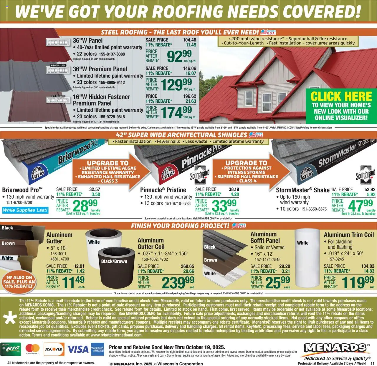 Menards - Weekly Ad - valid from 08.10.2025 | Page: 18 | Products: Fastener, Trim