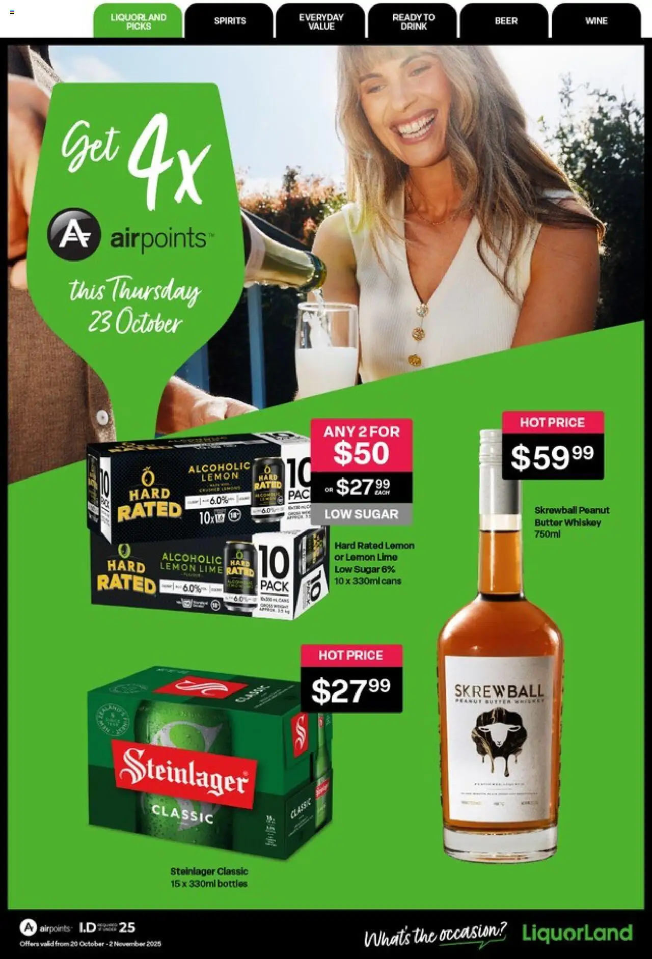 Liquorland catalogue from 20.10.2025 | Page: 1