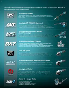 Nuevas ofertas de Makita válidas en toda la República Mexicana desde el 04.09.2025. ¡Encuentra las mejores ofertas en Makita - Catálogo! | Página: 17