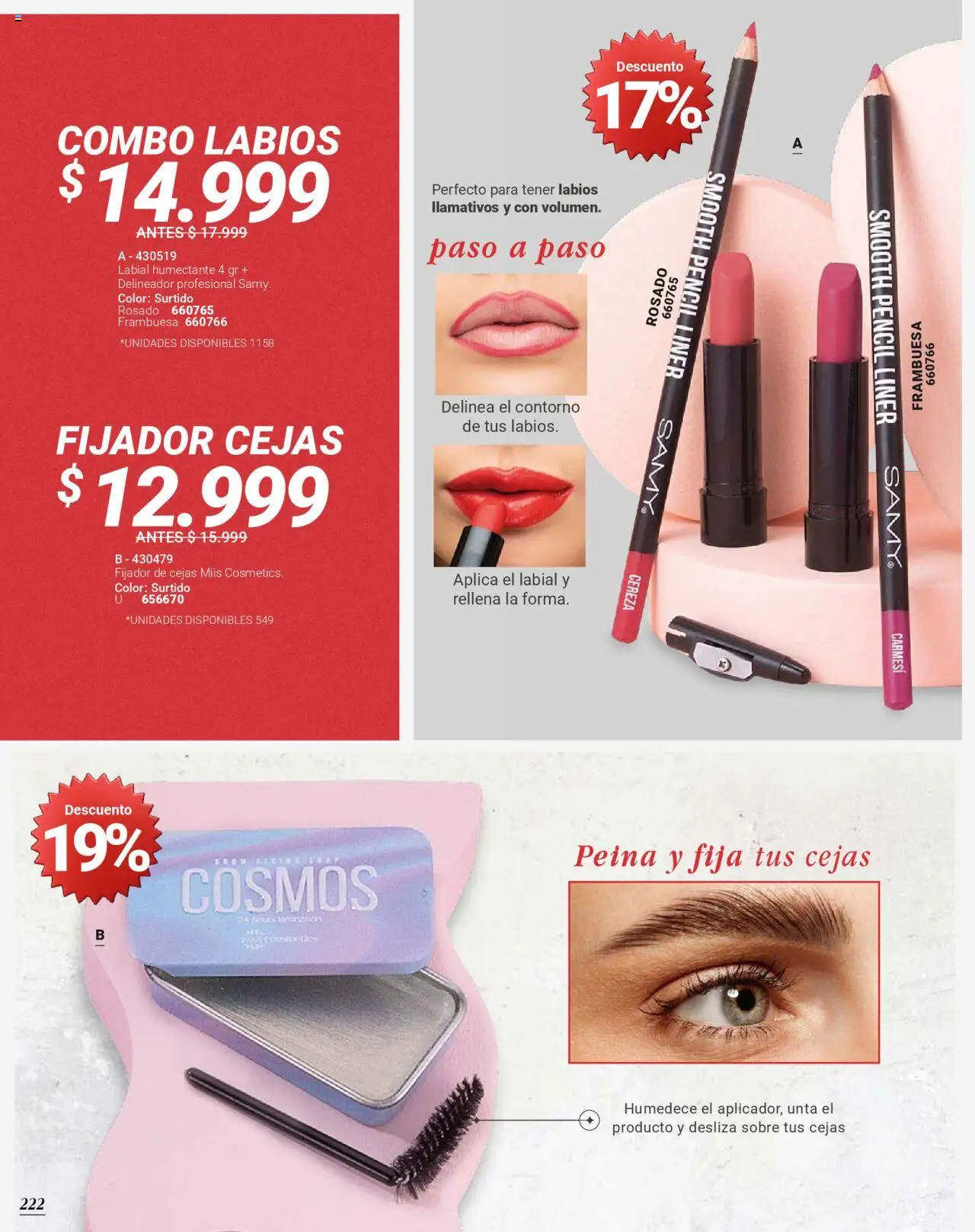 Carmel revista - valida desde el 25.09.2025 | Página: 226 | Productos: Fijador, Sobre, Delineador, Contorno