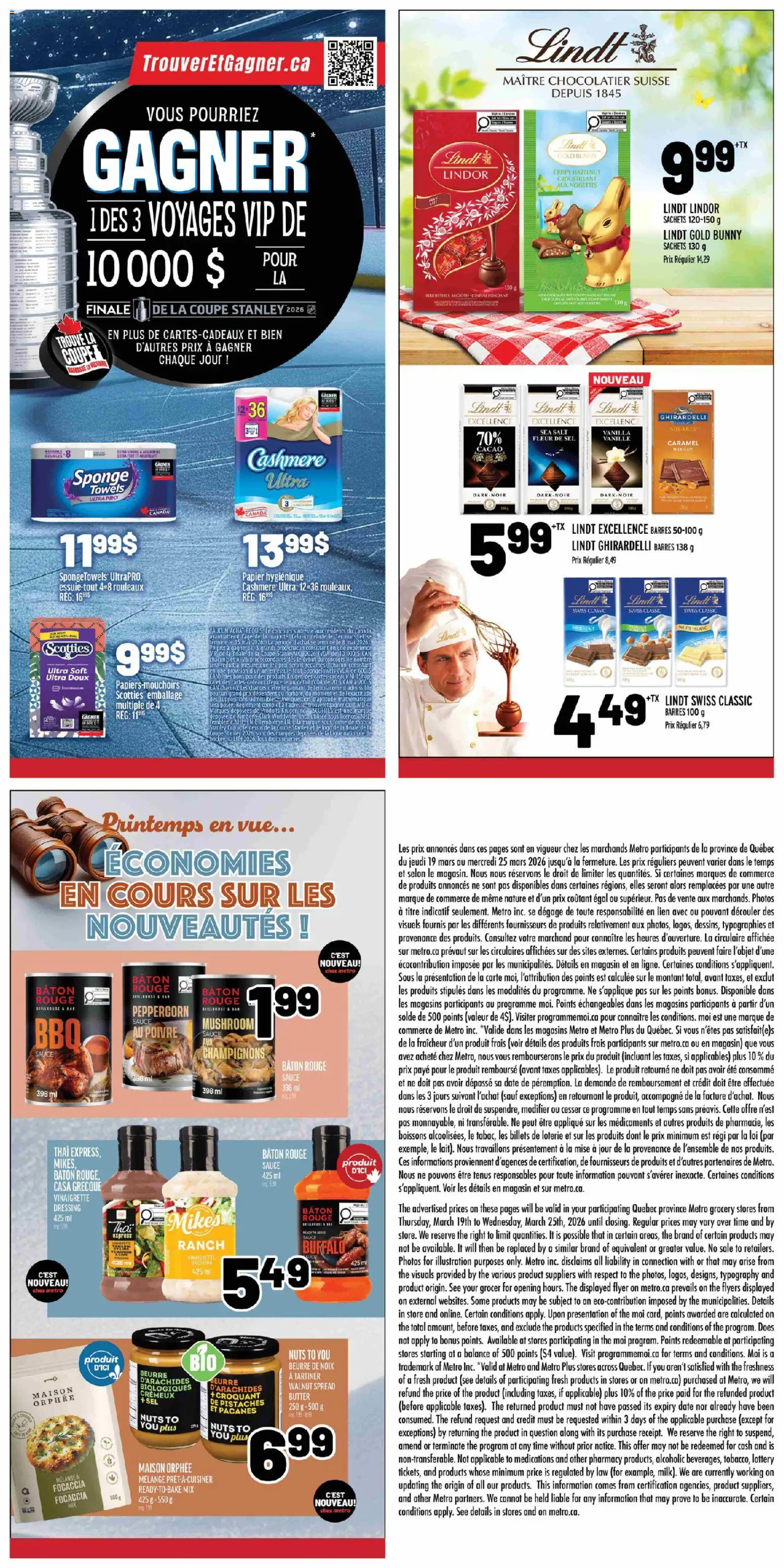 Metro flyer valid from 19.03.2026 | Page: 23 | Products: Nuts, Sponge, Butter