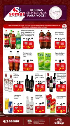 Semar Supermercado ofertas Adega - Pré-Visualização do folheto da loja Semar Supermercado, válido de 03.04.2026