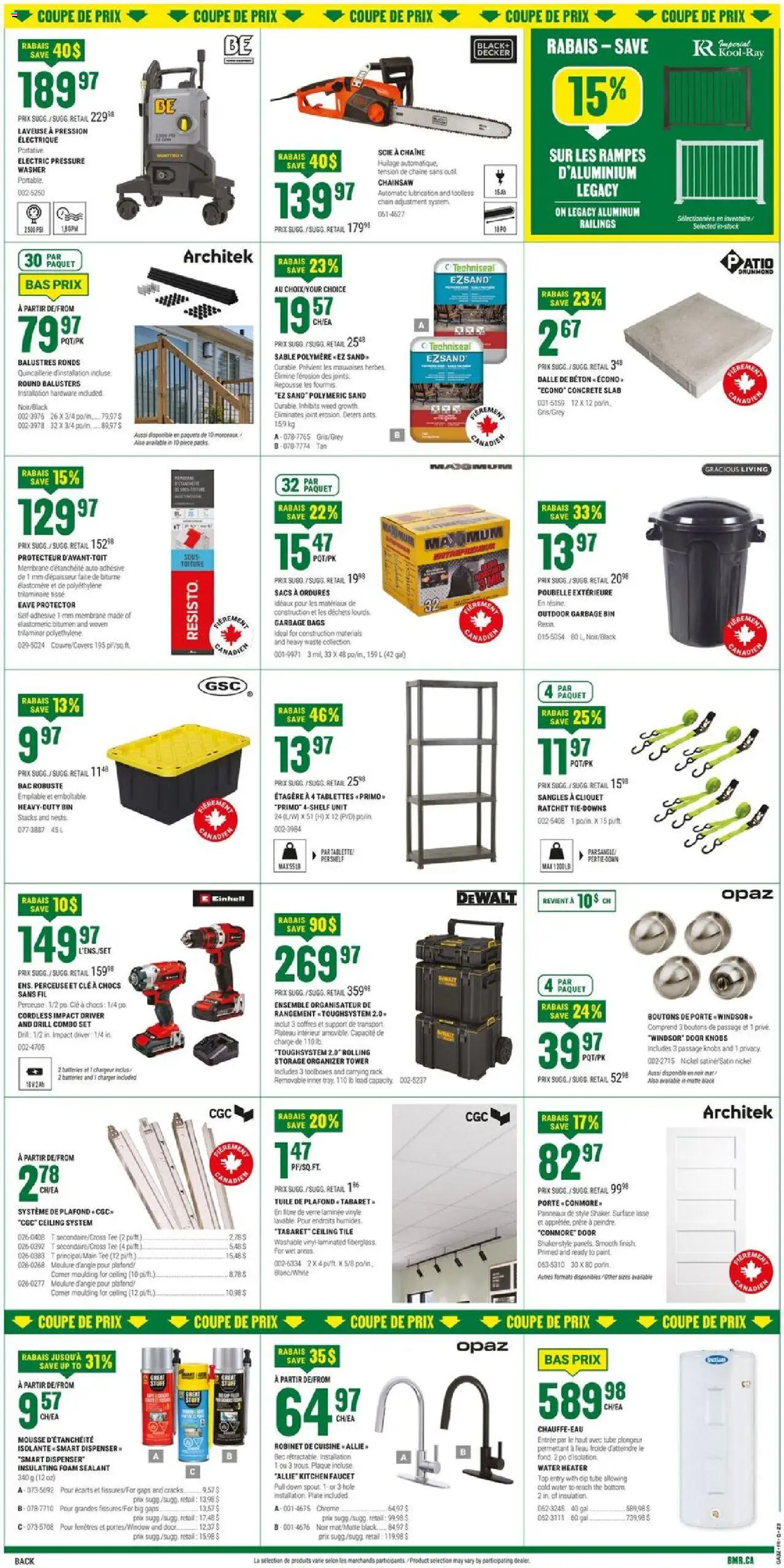 BMR flyer valid from 31.07.2025 | Page: 2 | Products: Shelf