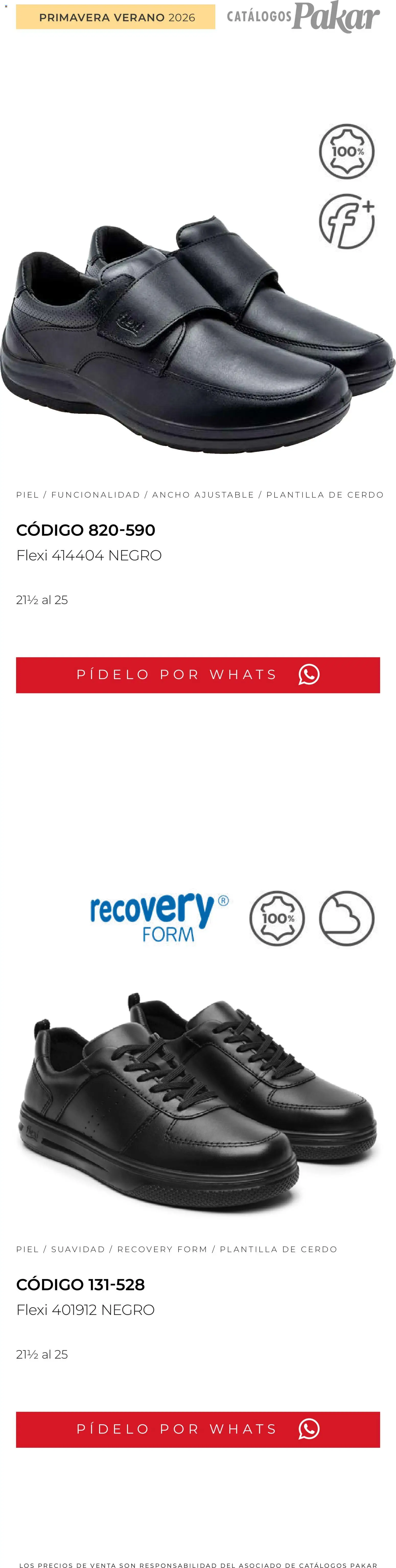 Nuevas ofertas de SC Pakar válidas en toda la República Mexicana desde el 04.03.2026. ¡Encuentra las mejores ofertas en SC Pakar catálogo Flexi PV26! | Página: 254 | Productos: Cerdo