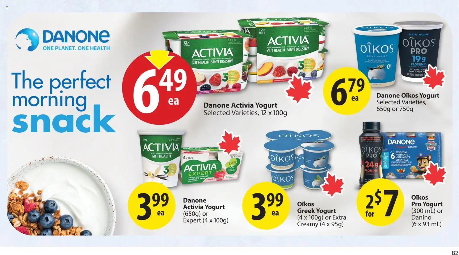 Save on foods flyer valid from 02.04.2026 | Page: 23 | Products: Yogurt