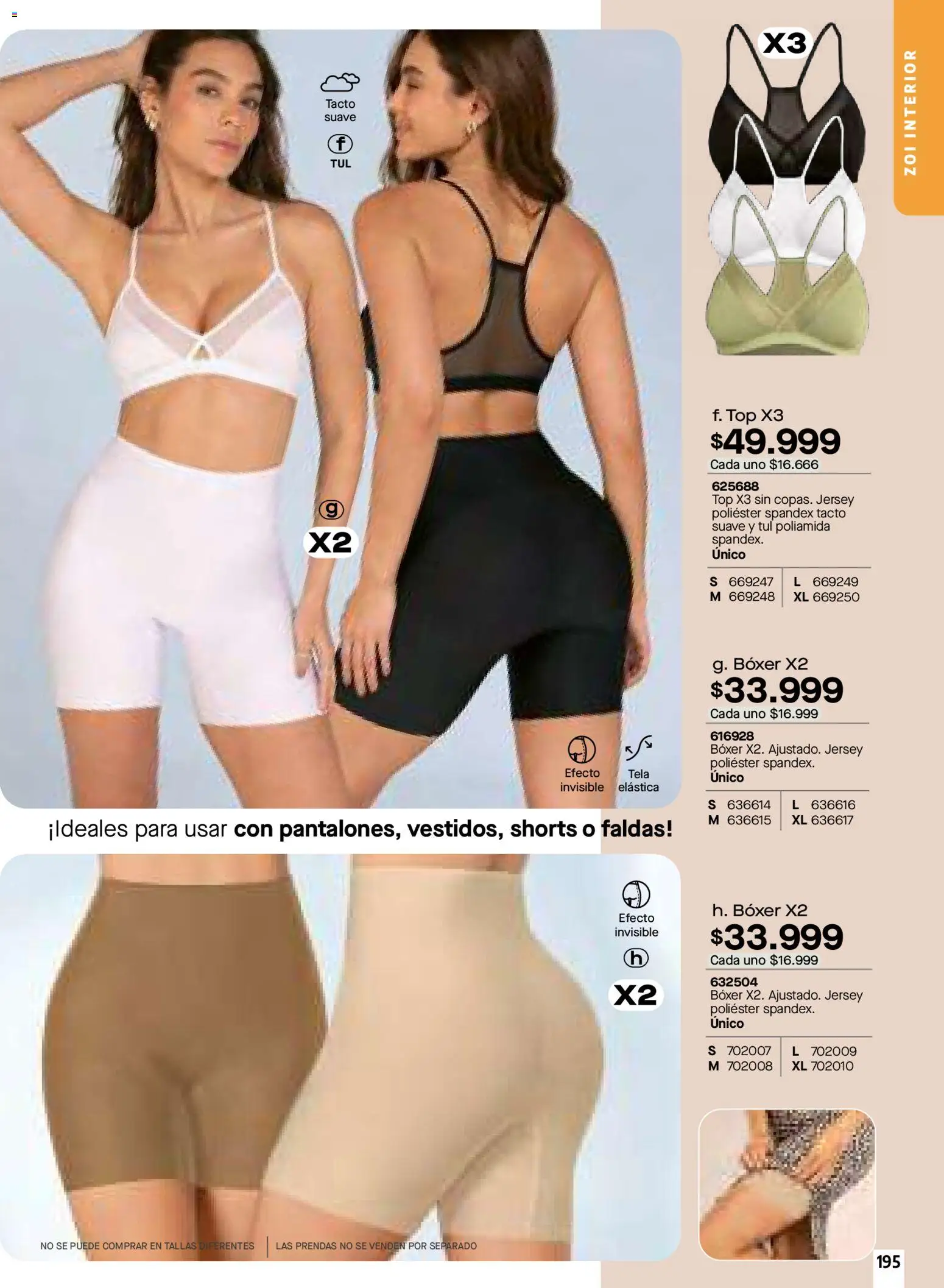 Pacifika revista - valida desde el 01.04.2026 | Página: 195 | Productos: Top, Faldas