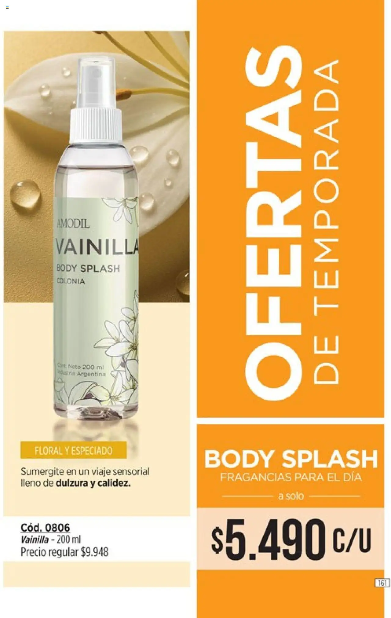 Catálogo Amodil Campaña 12 │ válido desde el 26.06.2025 | Página: 161 | Productos: Body