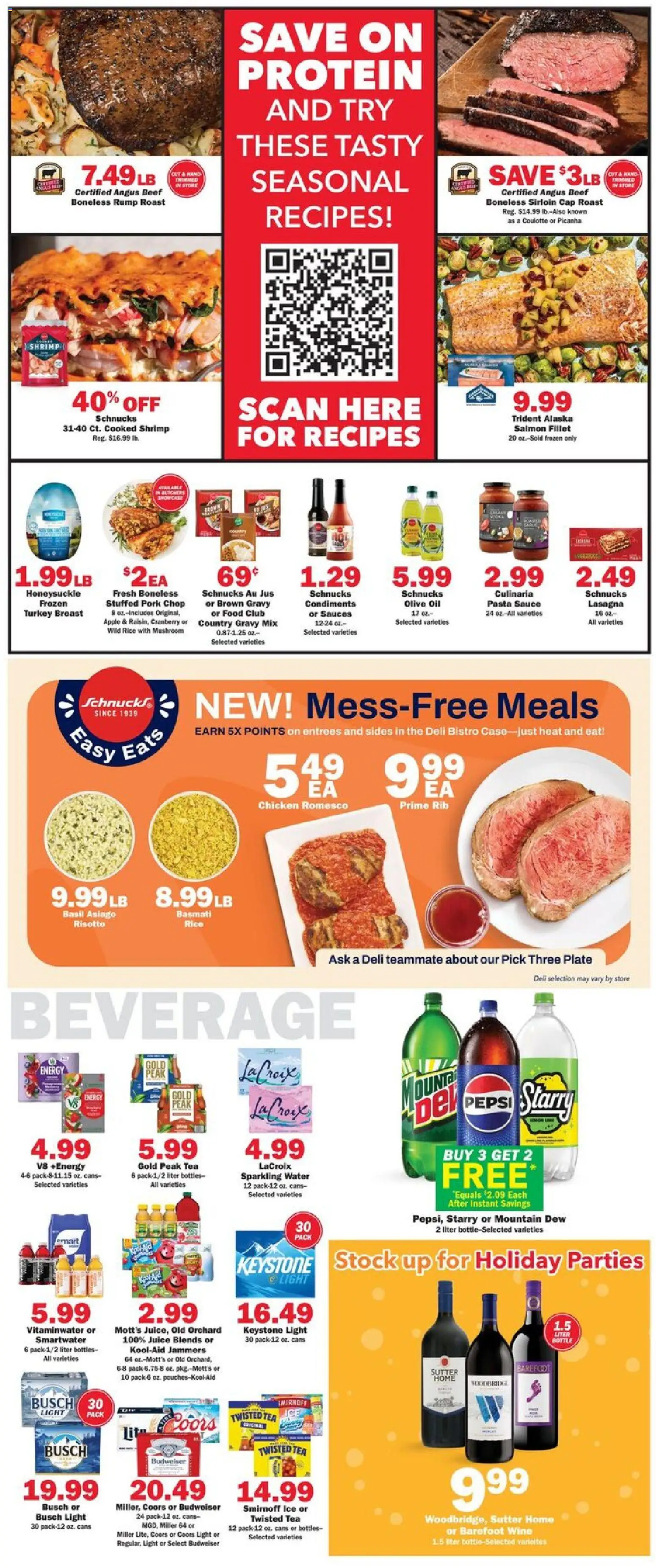 Schnucks Weekly Print Ad - IL - valid from 05.11.2025 | Page: 3 | Products: Juice, Wine, Tea, Cap