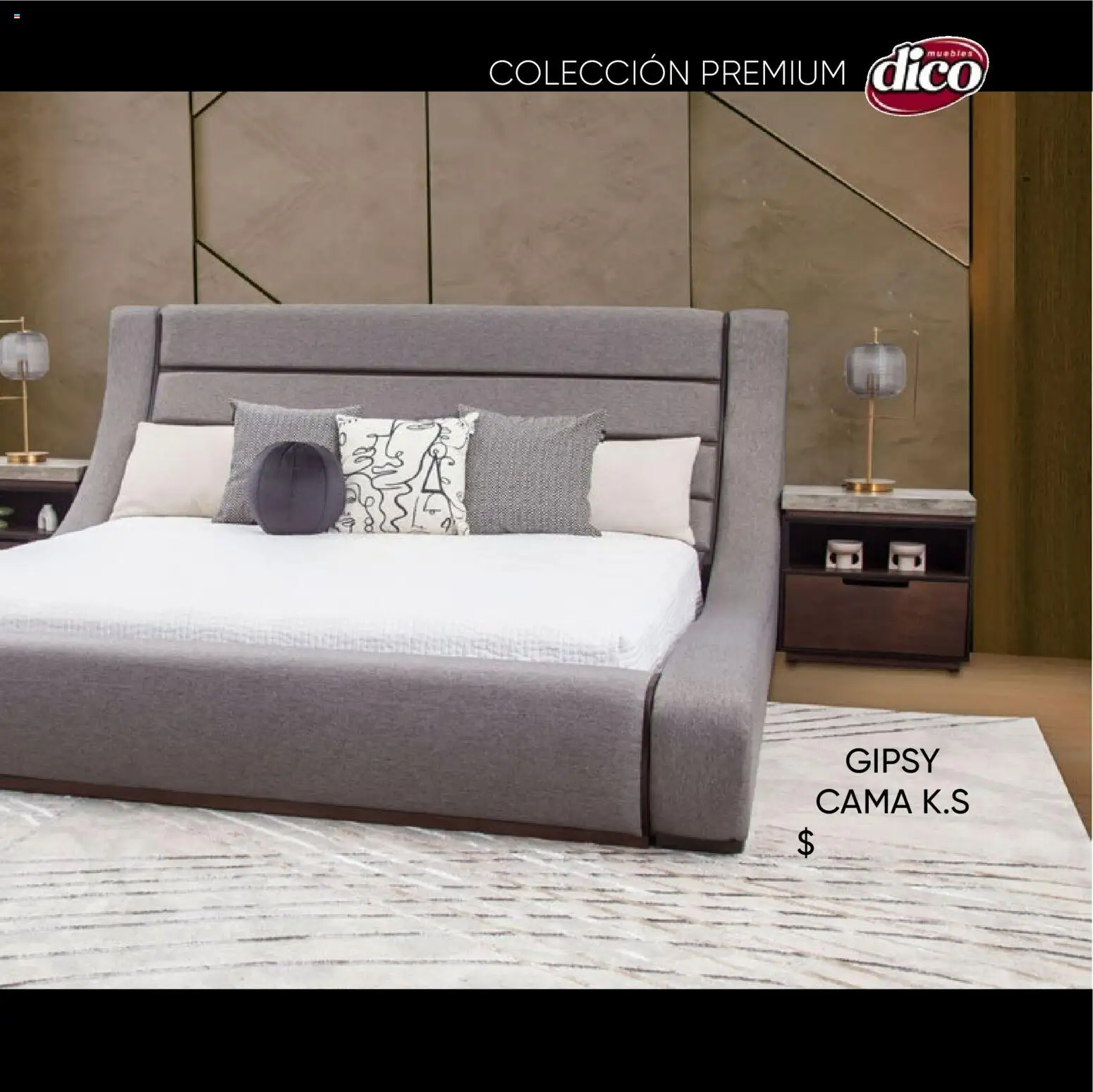 Nuevas ofertas de Muebles Dico válidas en toda la República Mexicana desde el 22.10.2025. ¡Encuentra las mejores ofertas en Muebles Dico catálogo Colección Premium! | Página: 7 | Productos: Cama