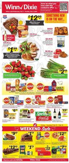 Preview of Winn Dixie weekly ads valid from 11.02.2026