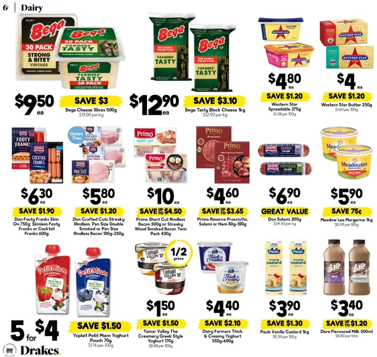 Drakes catalogue - valid from 17.09.2025 | Page: 6 | Products: Bacon, Turkey, Salami, Ham