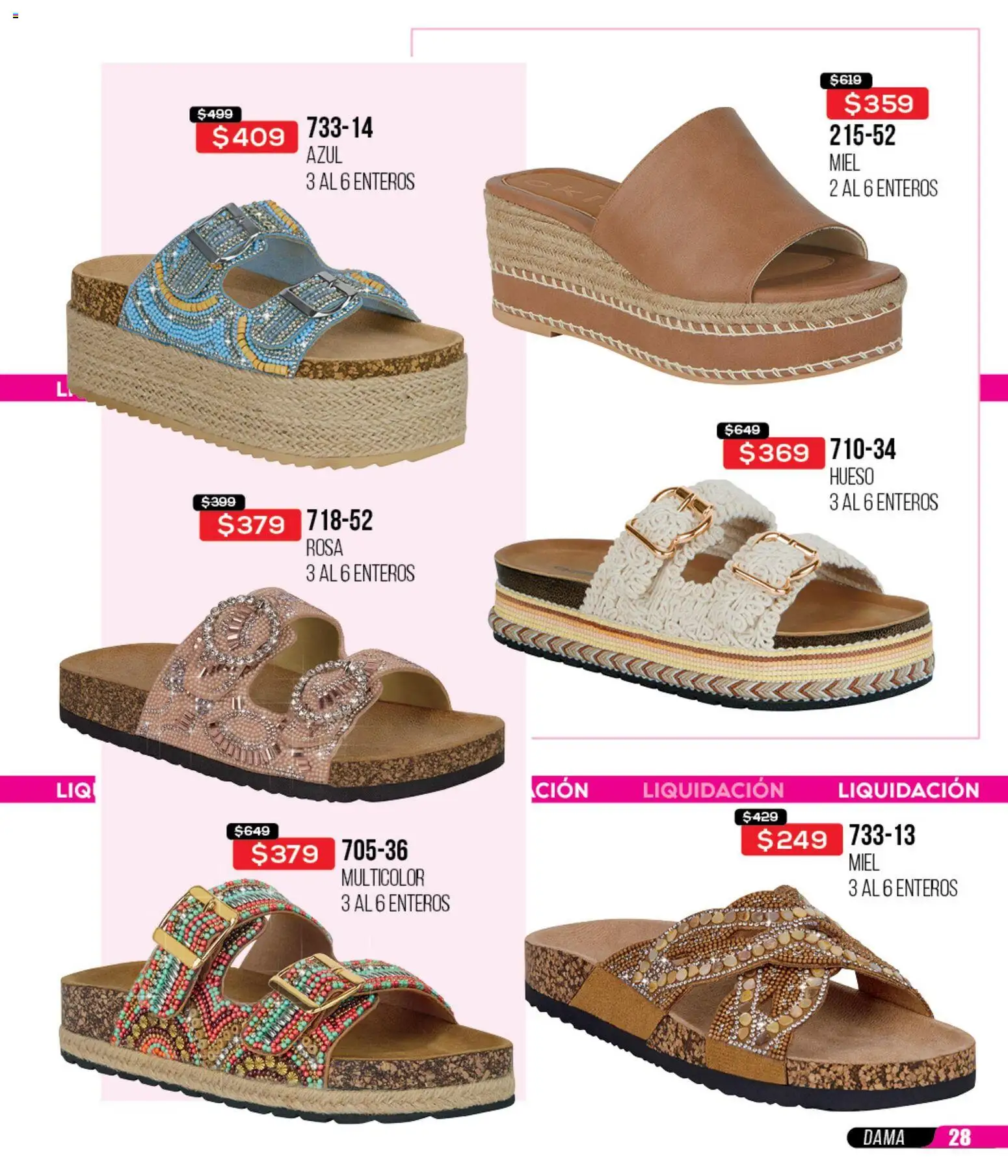 Nuevas ofertas de Cklass válidas en toda la República Mexicana desde el 18.03.2026. ¡Encuentra las mejores ofertas en Cklass catálogo Liquidación total calzado! | Página: 29