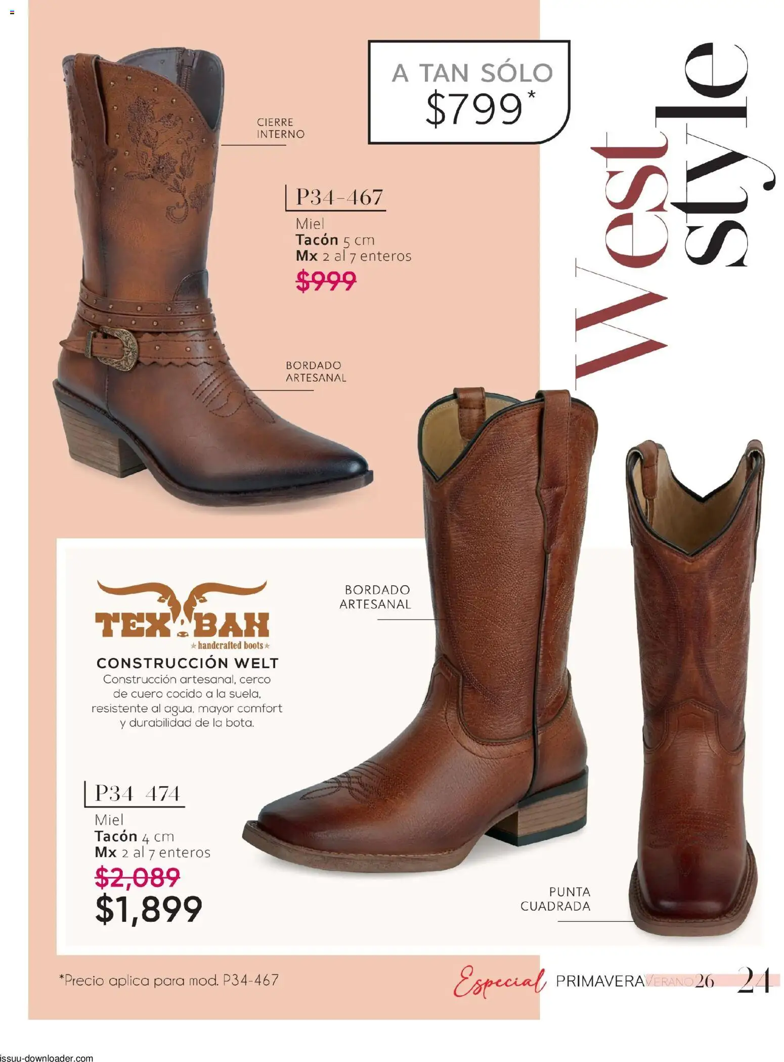 Nuevas ofertas de Cklass válidas en toda la República Mexicana desde el 26.01.2026. ¡Encuentra las mejores ofertas en Cklass catálogo Especial Calzado! | Página: 25