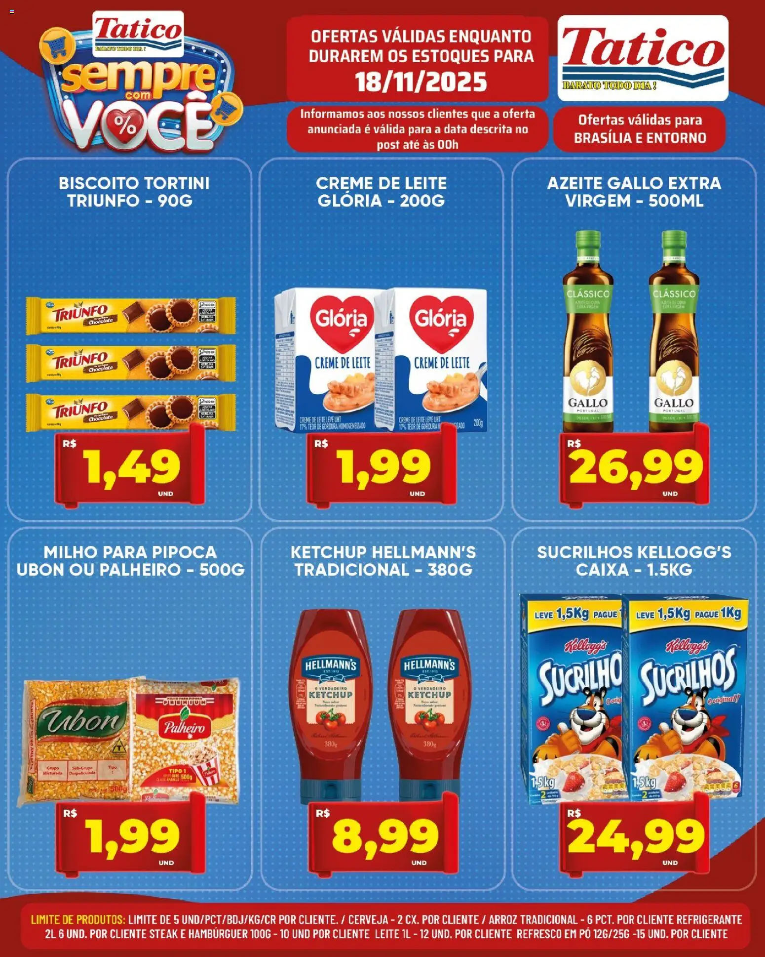 Tatico Folheto - válido de 19.11.2025 | Página: 24 | Produtos: Biscoito, Refresco, Chocolate, Creme de leite