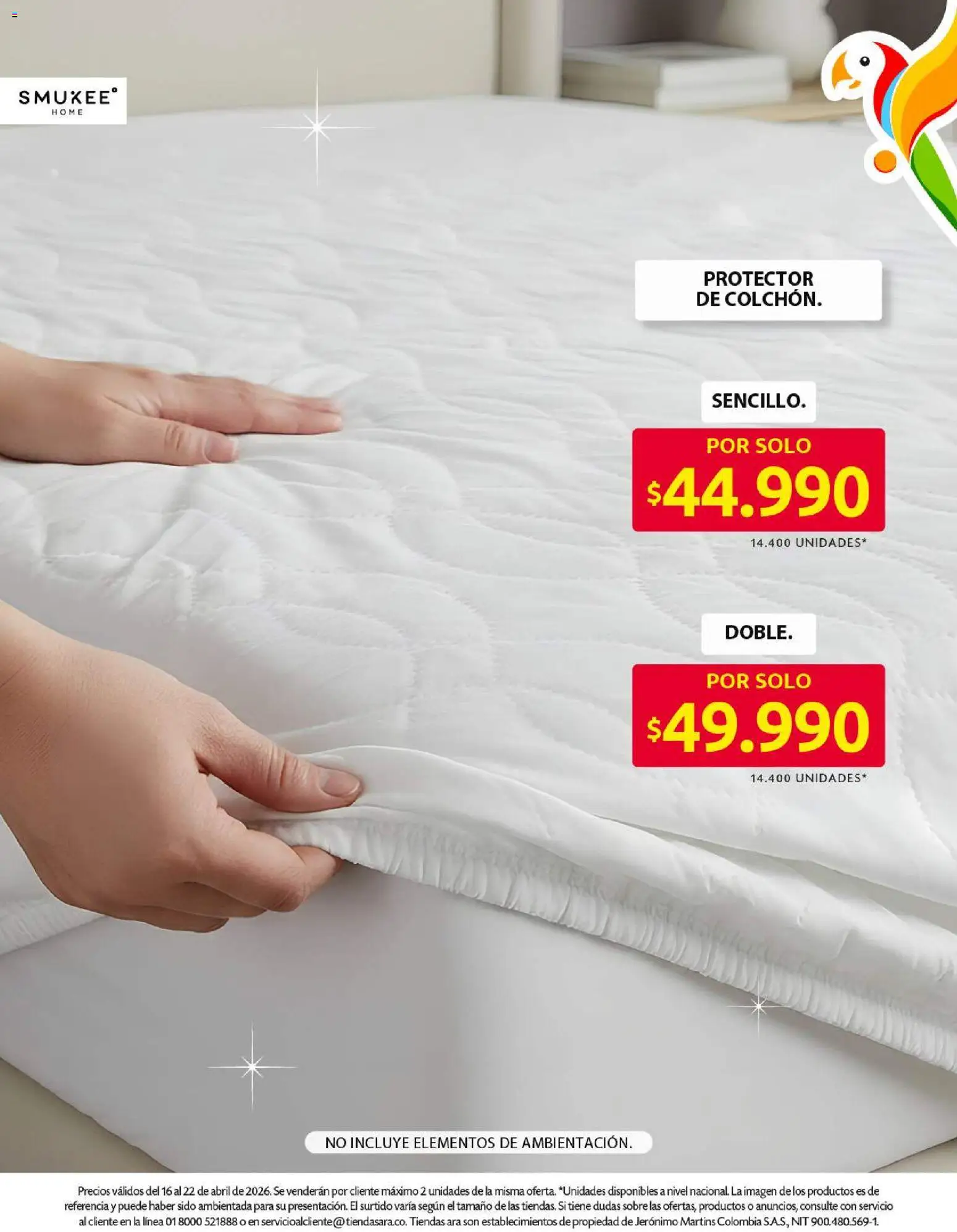 Ara revista - valida desde el 16.04.2026 | Página: 4 | Productos: Sobre