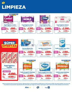 Alvi catálogo válido desde el 10.12.2025 | Página: 20 | Productos: Toalla, Papel higiénico, Servilletas