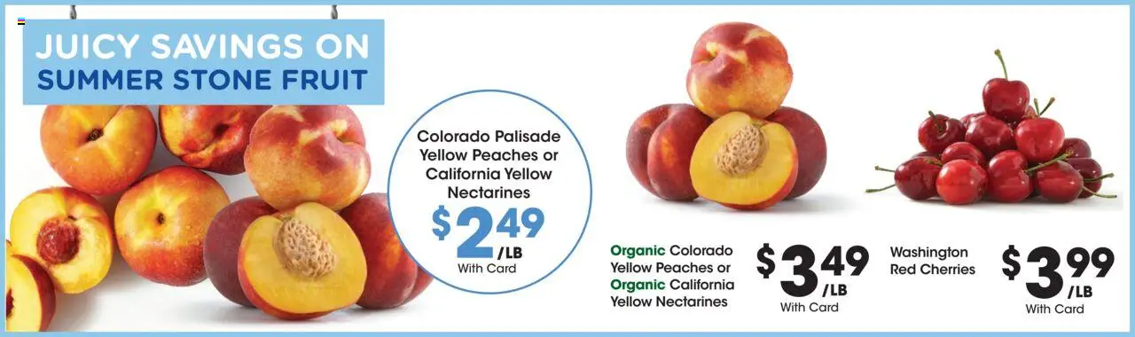 King Soopers Weekly Ad - valid from 06.08.2025 | Page: 10 | Products: Cherries, Peaches