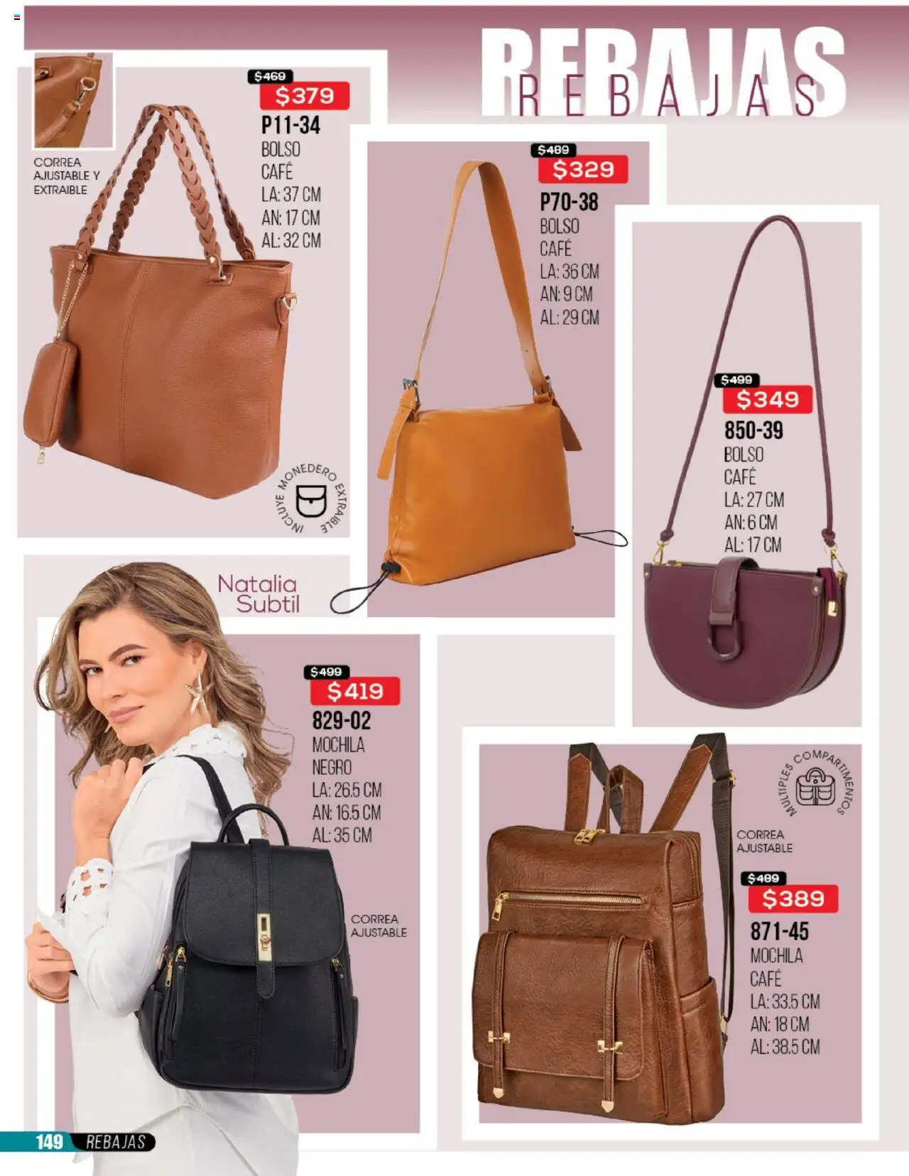 Nuevas ofertas de Cklass válidas en toda la República Mexicana desde el 30.05.2025. ¡Encuentra las mejores ofertas en Cklass catálogo Rebajas Ropa! | Página: 150 | Productos: Bolso, Mochila, Café