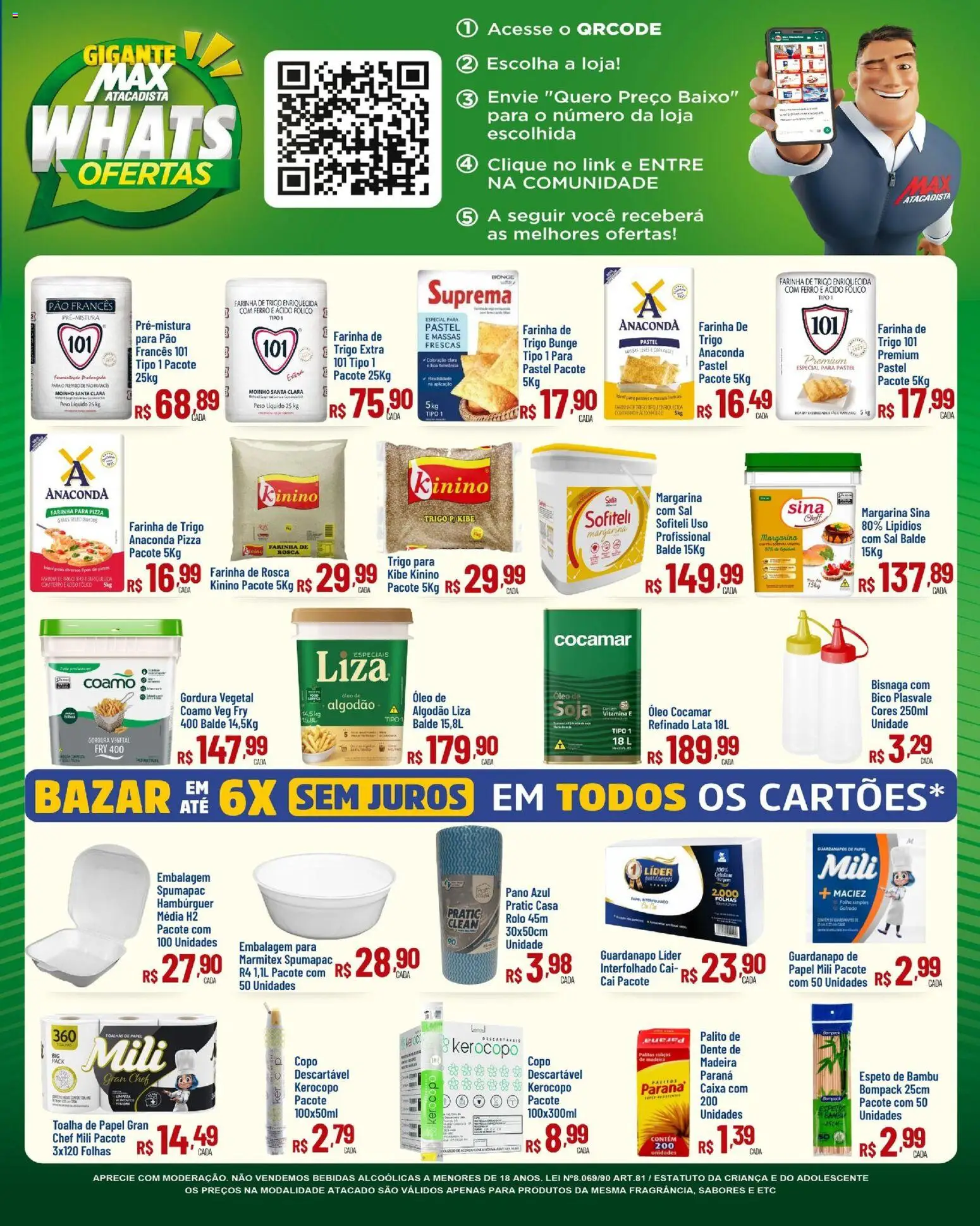 Max Atacadista Folheto - válido de 01.11.2025 | Página: 3 | Produtos: Rolo, Algodão, Soja, Balde