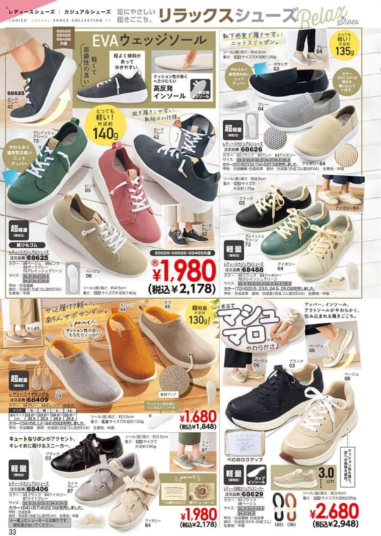  | ページ: 34 | 製品: インソール
