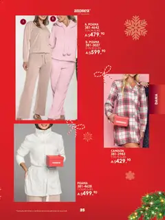 Vista previa de Andrea catálogo Guía de regalos, nuevo folleto de la tienda, válido en México a partir del 23.11.2025 | Página: 25 | Productos: Pijama, Camisón