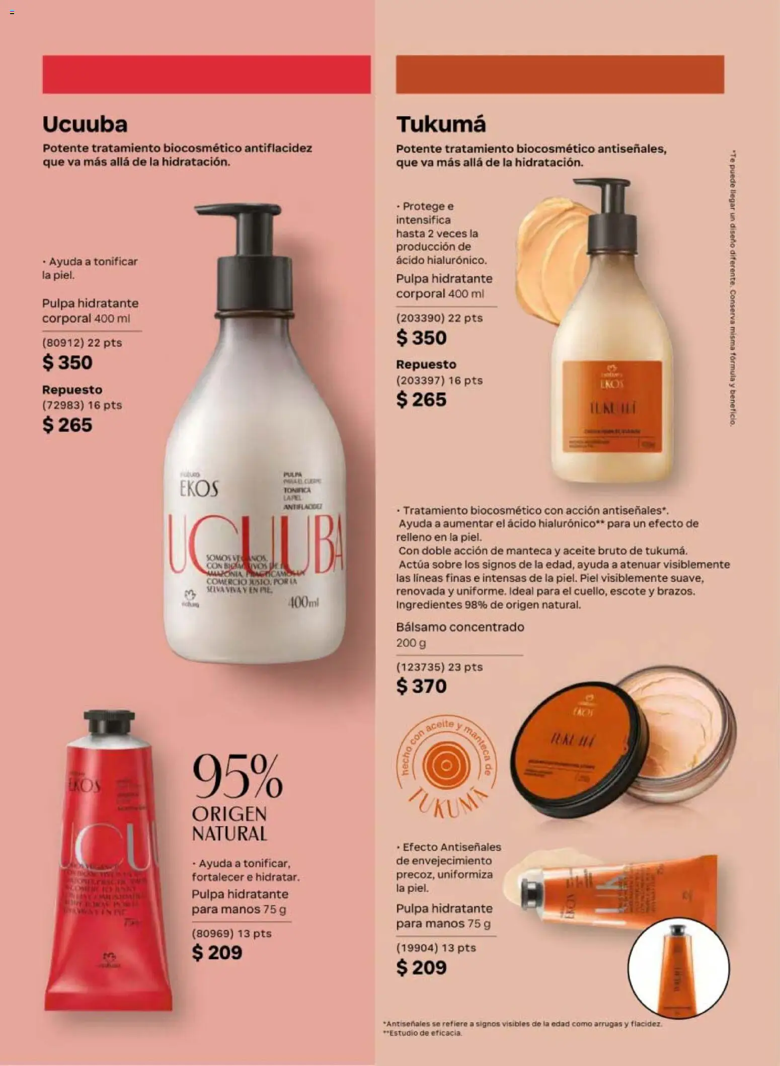 Nuevas ofertas de Natura válidas en toda la República Mexicana desde el 08.05.2026. ¡Encuentra las mejores ofertas en Natura campaña 8 2026! | Página: 110 | Productos: Aceite, Bálsamo, Sobre