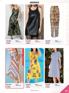 Vista previa de Andrea catálogo Outlet, nuevo folleto de la tienda, válido en México a partir del 21.12.2025 | Página: 157 | Productos: Ropa, Vestido