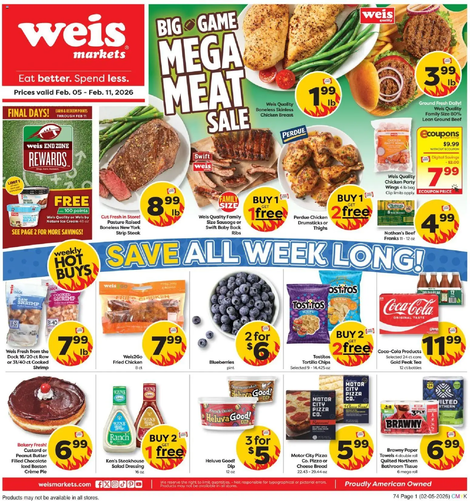 Weis Weekly Circular - DE - valid from 05.02.2026 | Page: 1