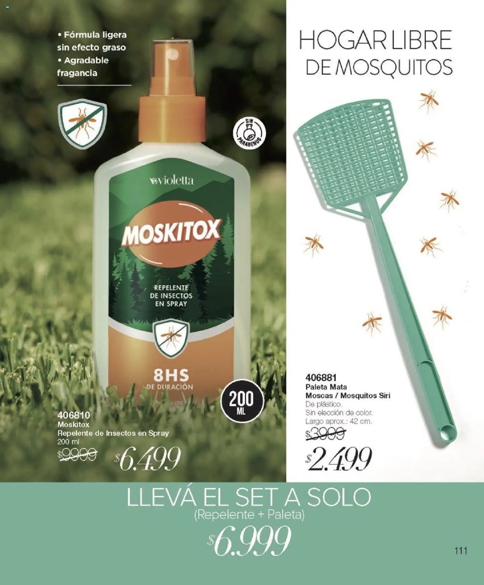 Violetta catálogo │ válido desde el 01.02.2026 | Página: 111 | Productos: Mata moscas, Repelente, Fragancia, Paleta
