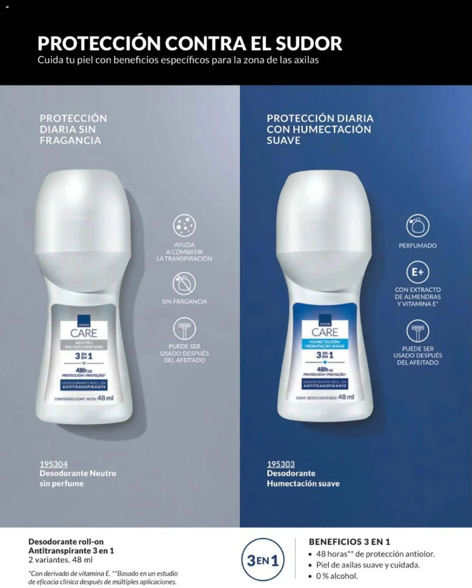 Nuevas ofertas de AVON válidas en toda la República Mexicana desde el 30.01.2026. ¡Encuentra las mejores ofertas en AVON campaña 3 2026! | Página: 200 | Productos: Desodorante, Almendras, Perfume, Fragancia