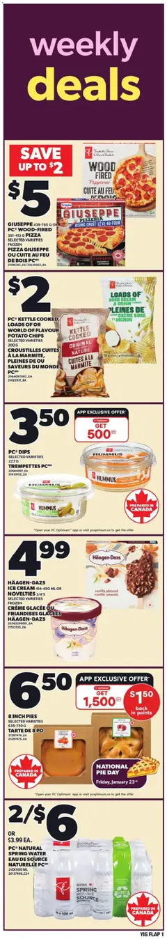 Preview of Independent Grocer weekly flyer / circulaire from shop Independent Grocer valid from 22.01.2026