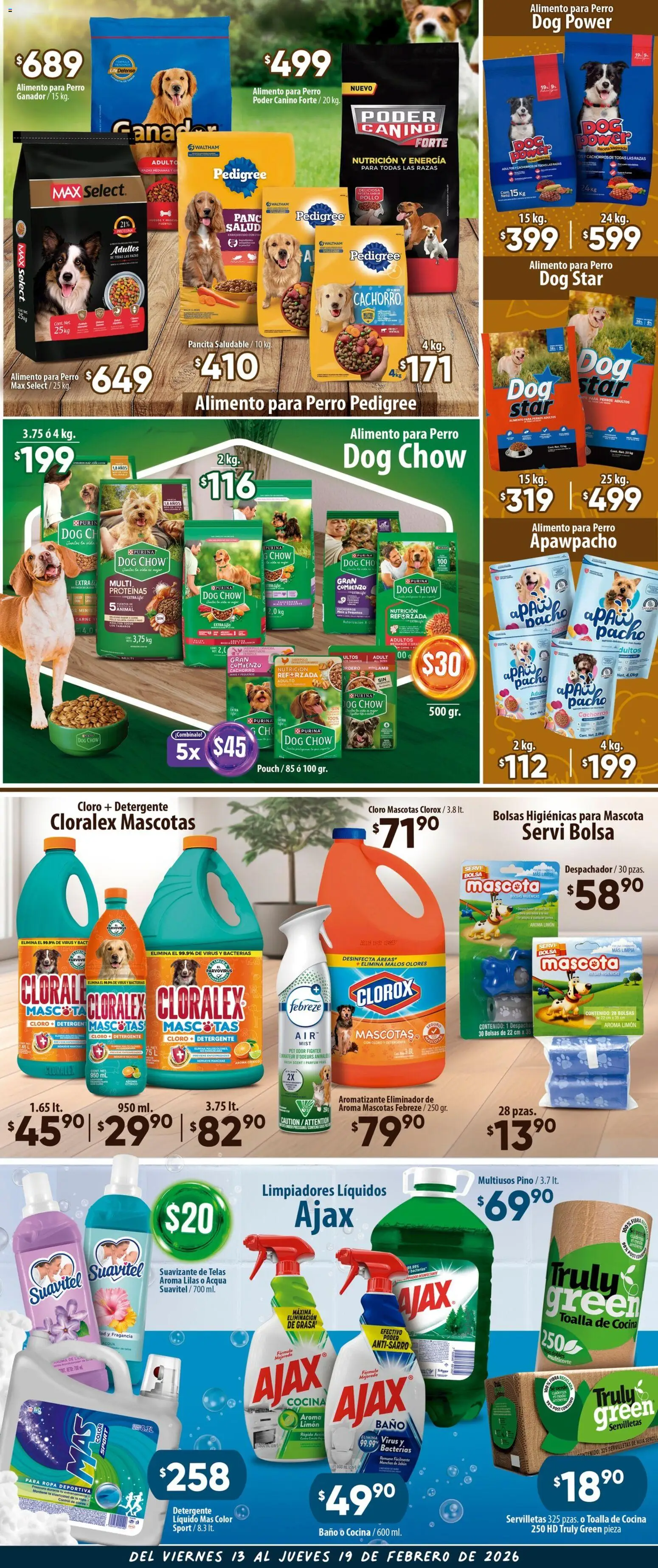 Nuevas ofertas de Calimax válidas en toda la República Mexicana desde el 13.02.2026. ¡Encuentra las mejores ofertas en Calimax folleto Tijuana! | Página: 4 | Productos: Limón, Leche, Suavizante, Desinfectante