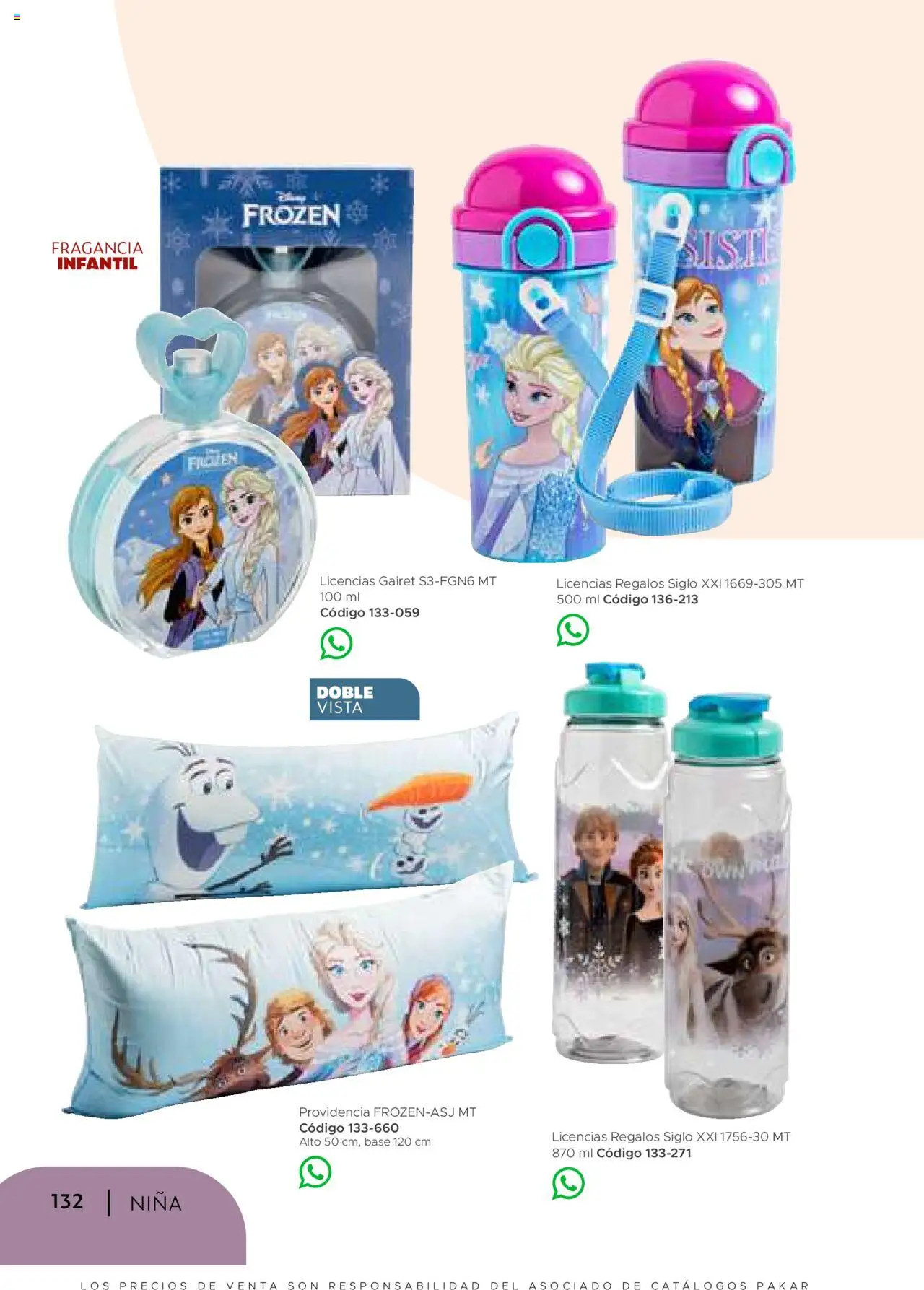 Nuevas ofertas de SC Pakar válidas en toda la República Mexicana desde el 24.07.2025. ¡Encuentra las mejores ofertas en SC Pakar - Catálogo Nina otoño / invierno! | Página: 132 | Productos: Fragancia