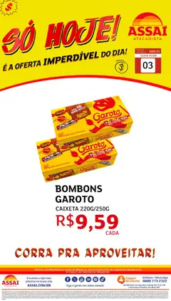 Assaí Atacadista ofertas - DF - Pré-Visualização do folheto da loja Assaí Atacadista, válido de 03.04.2026