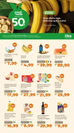 Oba Hortifruti - Ofertas da semana - Pré-Visualização do folheto da loja Oba Hortifruti, válido de 10.03.2026