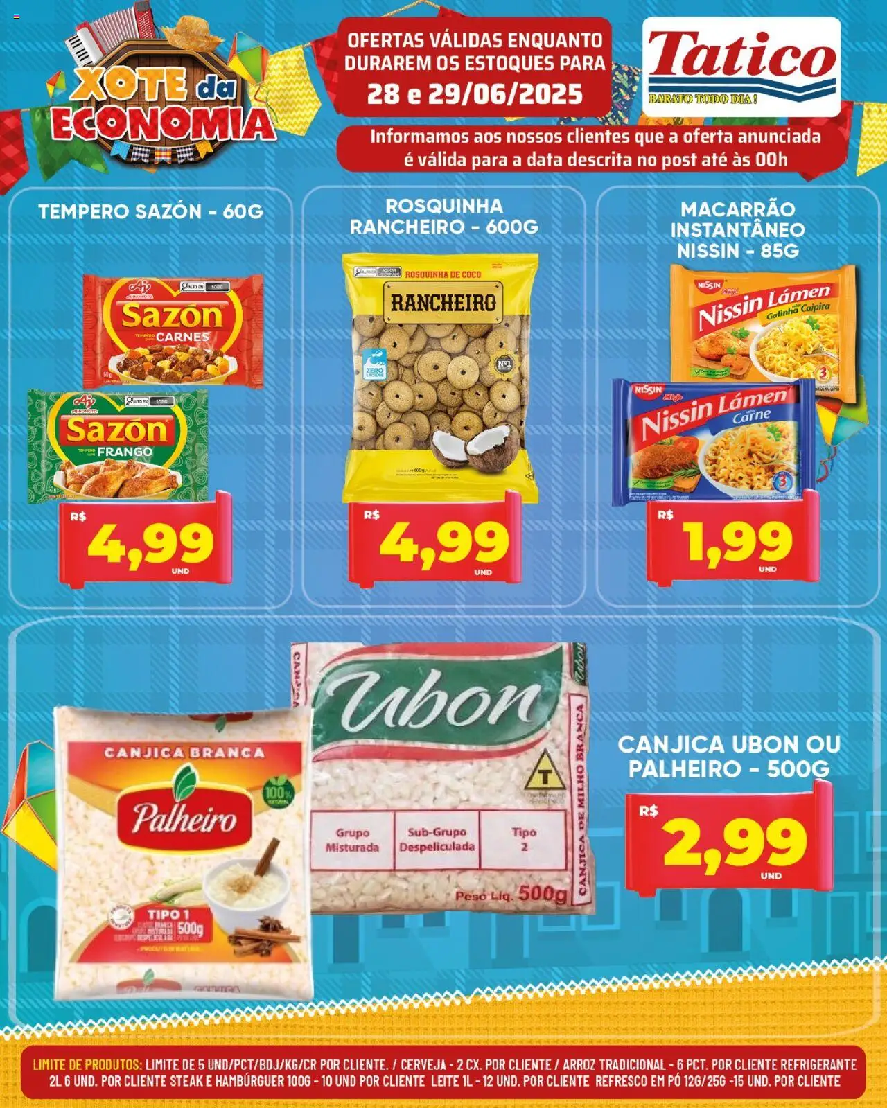 Tatico Folheto - válido de 30.06.2025 | Página: 25 | Produtos: Coco, Pó, Leite, Refrigerante