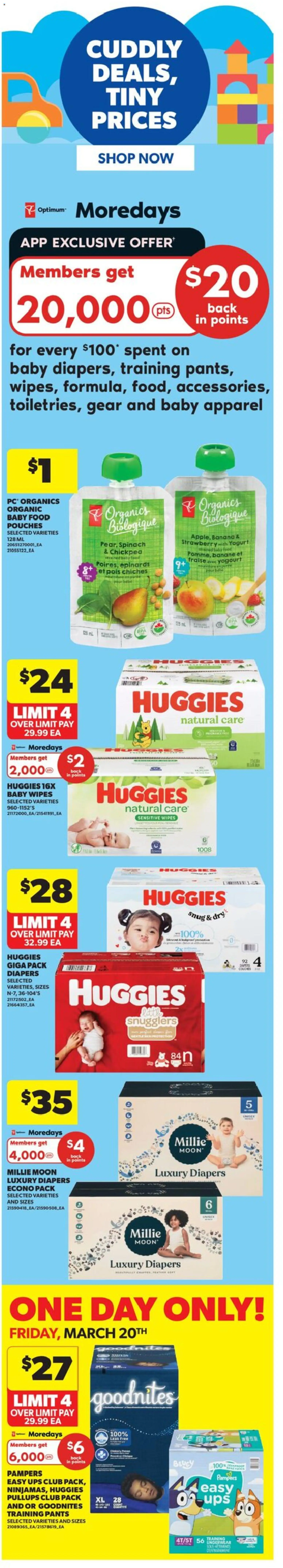 Real Canadian Superstore flyer valid from 19.03.2026 | Page: 5 | Products: Pants, Underwear