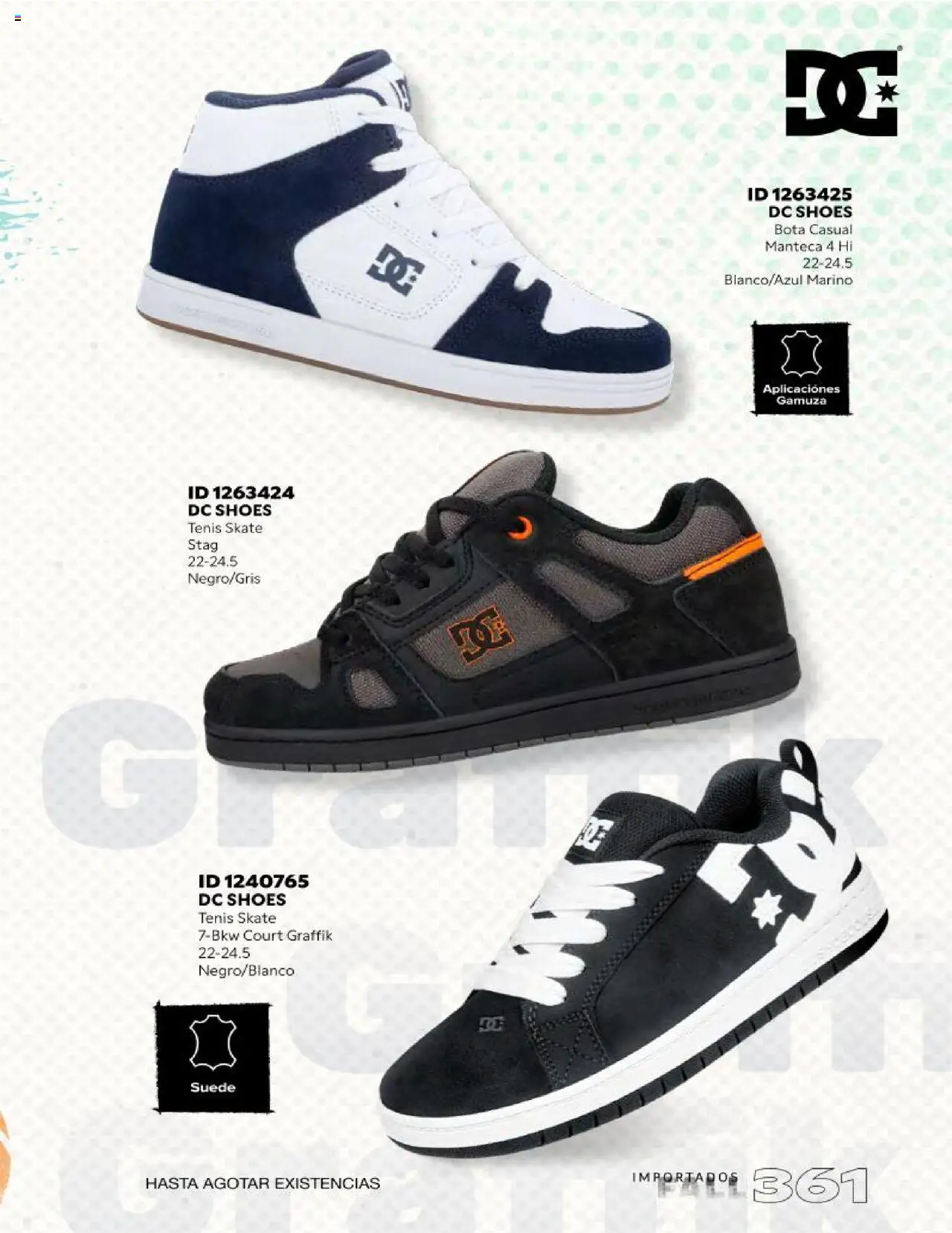 Nuevas ofertas de Price Shoes válidas en toda la República Mexicana desde el 18.10.2025. ¡Encuentra las mejores ofertas en Price Shoes catálogo Fall Importados segunda! | Página: 359 | Productos: Tenis, Gamuza