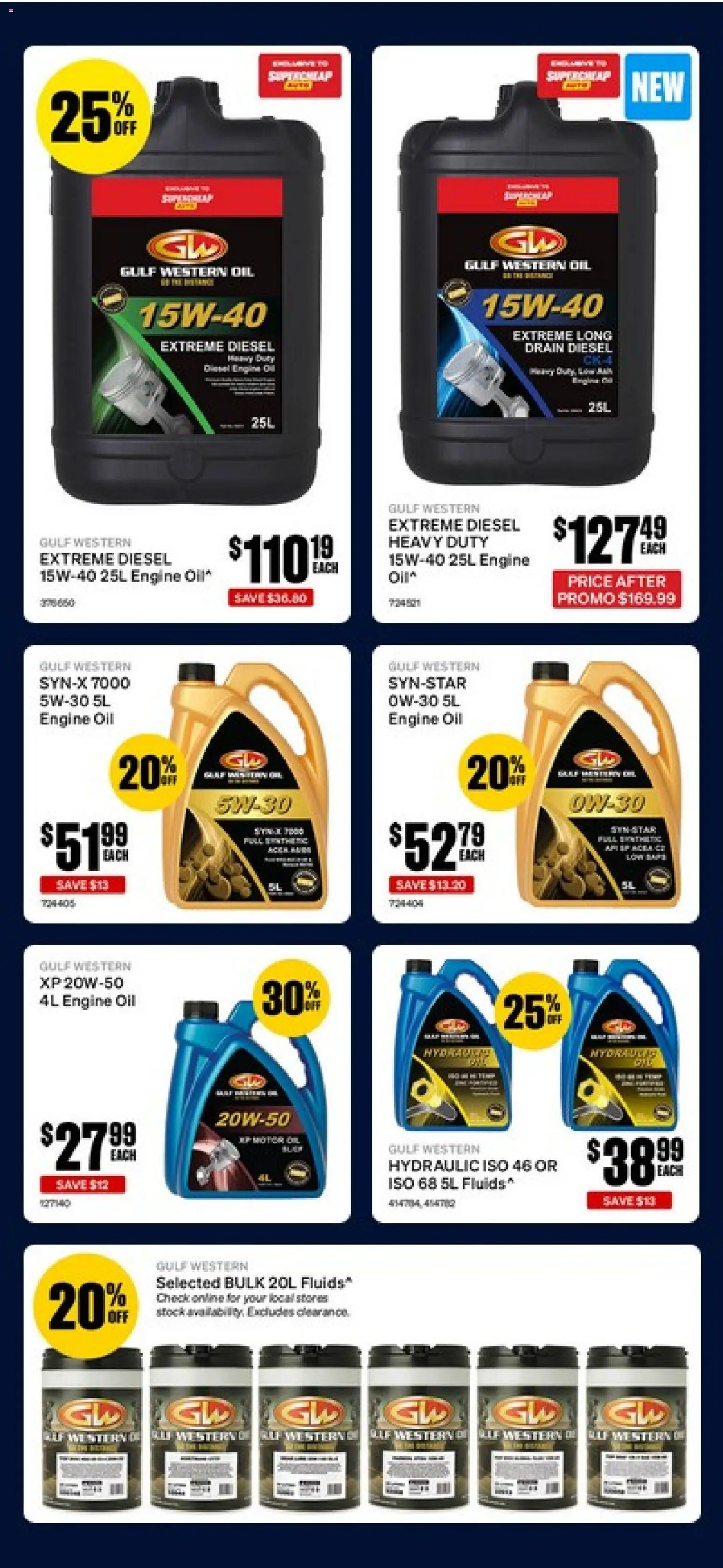 Supercheap Auto catalogue - valid from 04.03.2026 | Page: 26 | Products: Oil