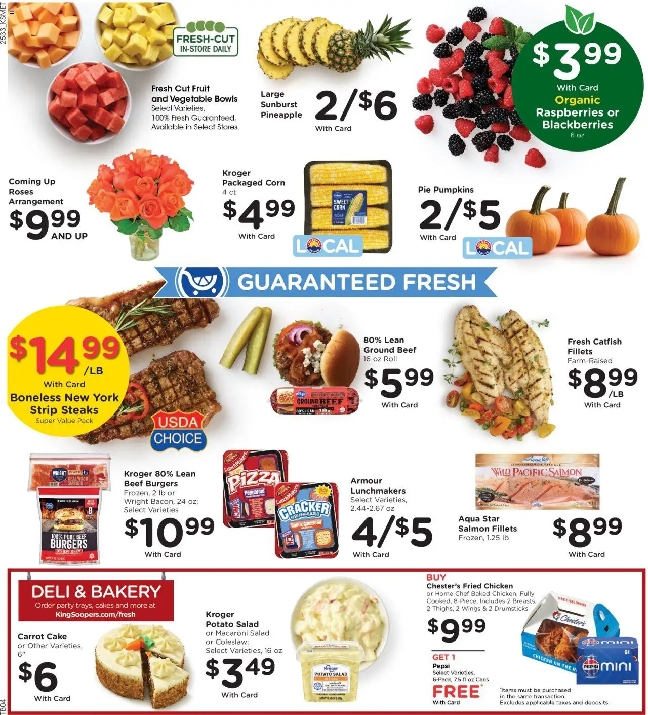 King Soopers Weekly Ad - valid from 17.09.2025 | Page: 12 | Products: Box, Ham, Beef, Carrot