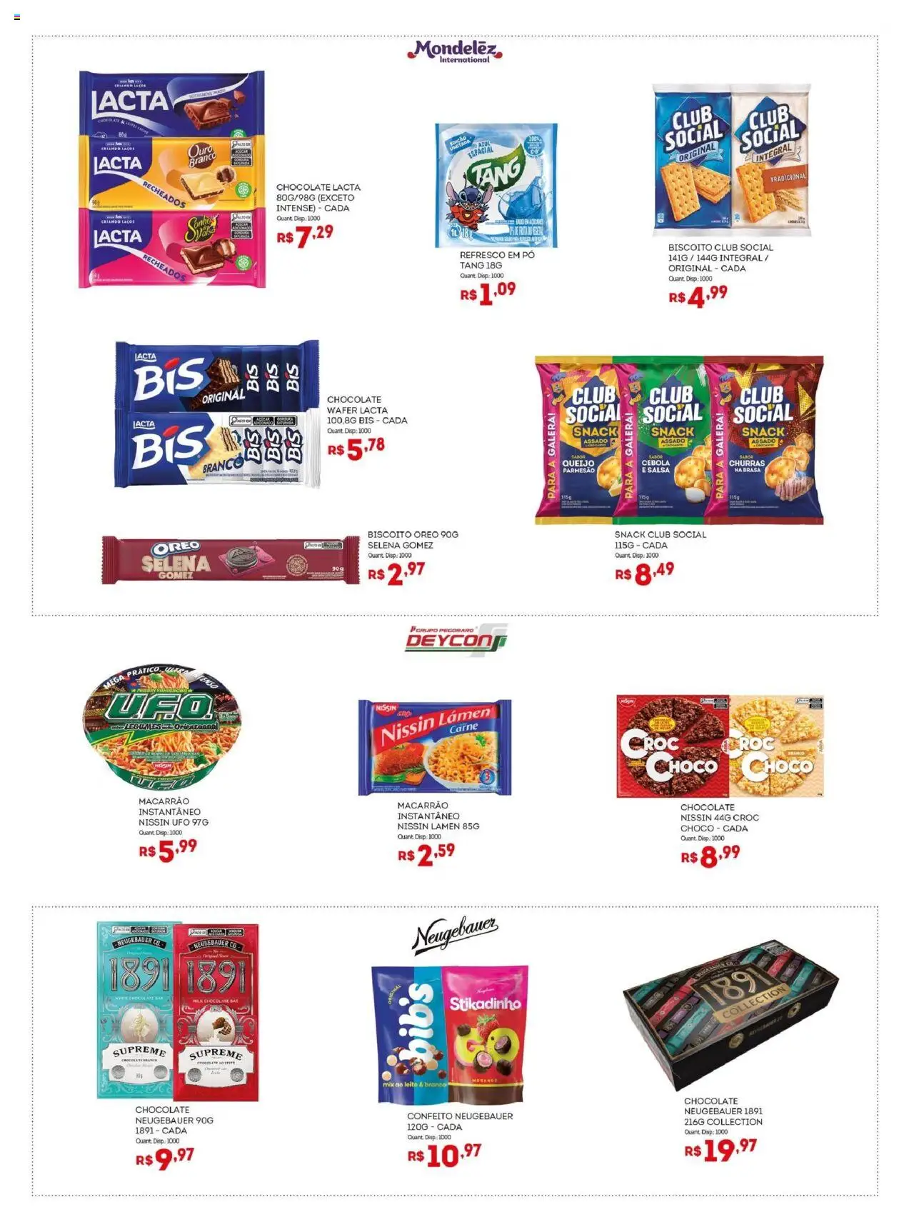Bistek Supermercados Folheto - válido de 08.10.2025 | Página: 3 | Produtos: Pó, Leite, Neugebauer, Parmesão
