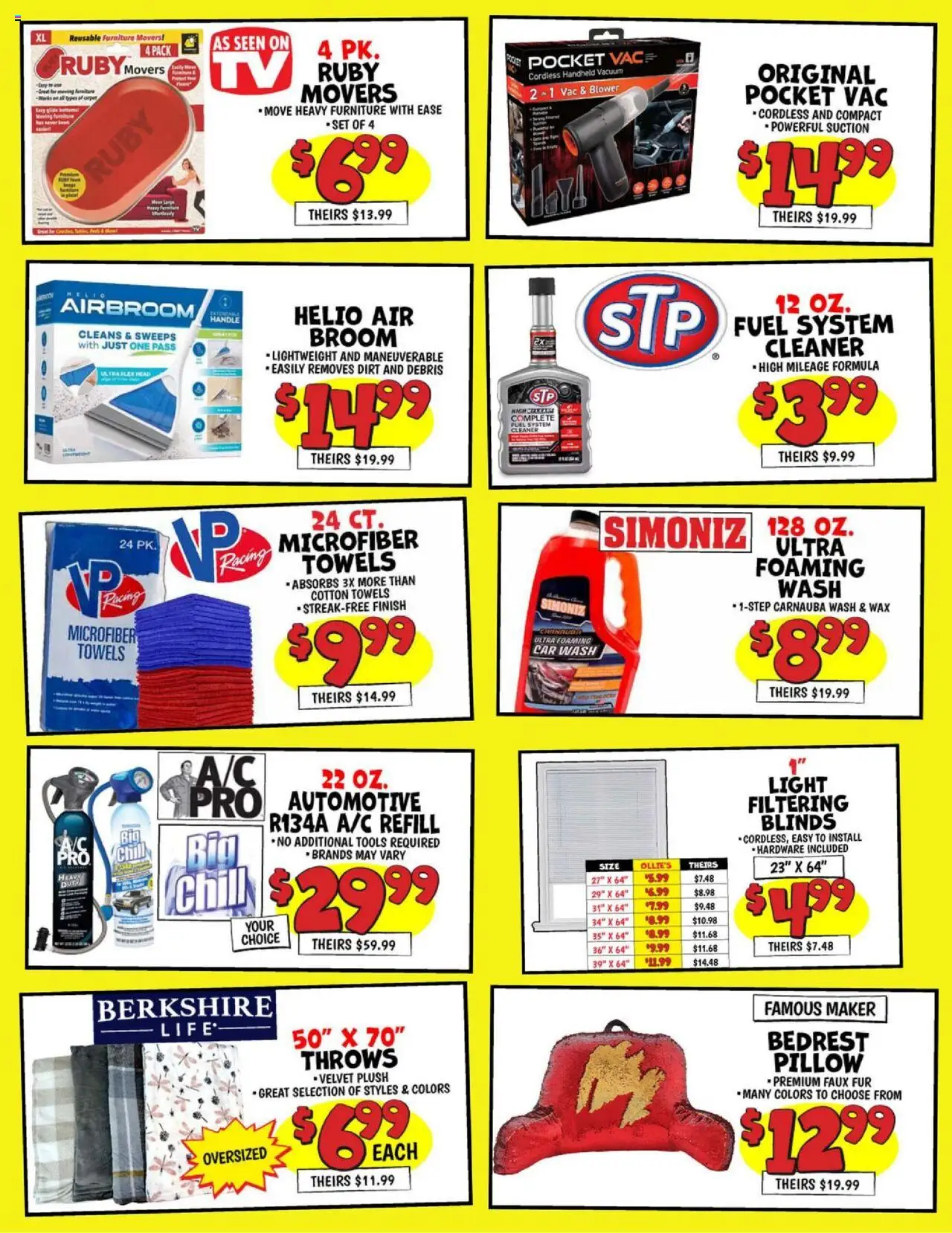 Ollie's Low Prices - valid from 08.08.2025 | Page: 6 | Products: Pillow, Vacuum, Blower