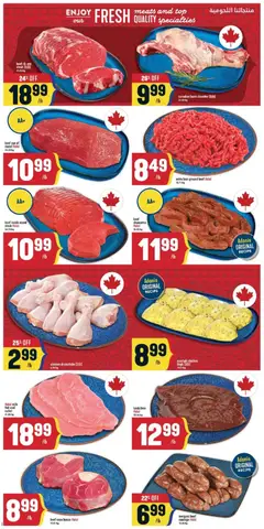 Preview of Adonis weekly flyer  from shop Adonis valid from 12.02.2026 | Page: 4 | Products: Beef, Milk, Chicken