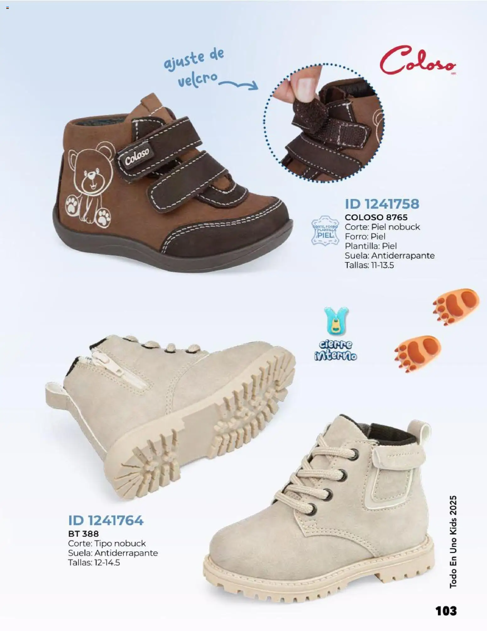 Nuevas ofertas de Price Shoes válidas en toda la República Mexicana desde el 27.10.2025. ¡Encuentra las mejores ofertas en Price Shoes catálogo Kids todo en uno! | Página: 103