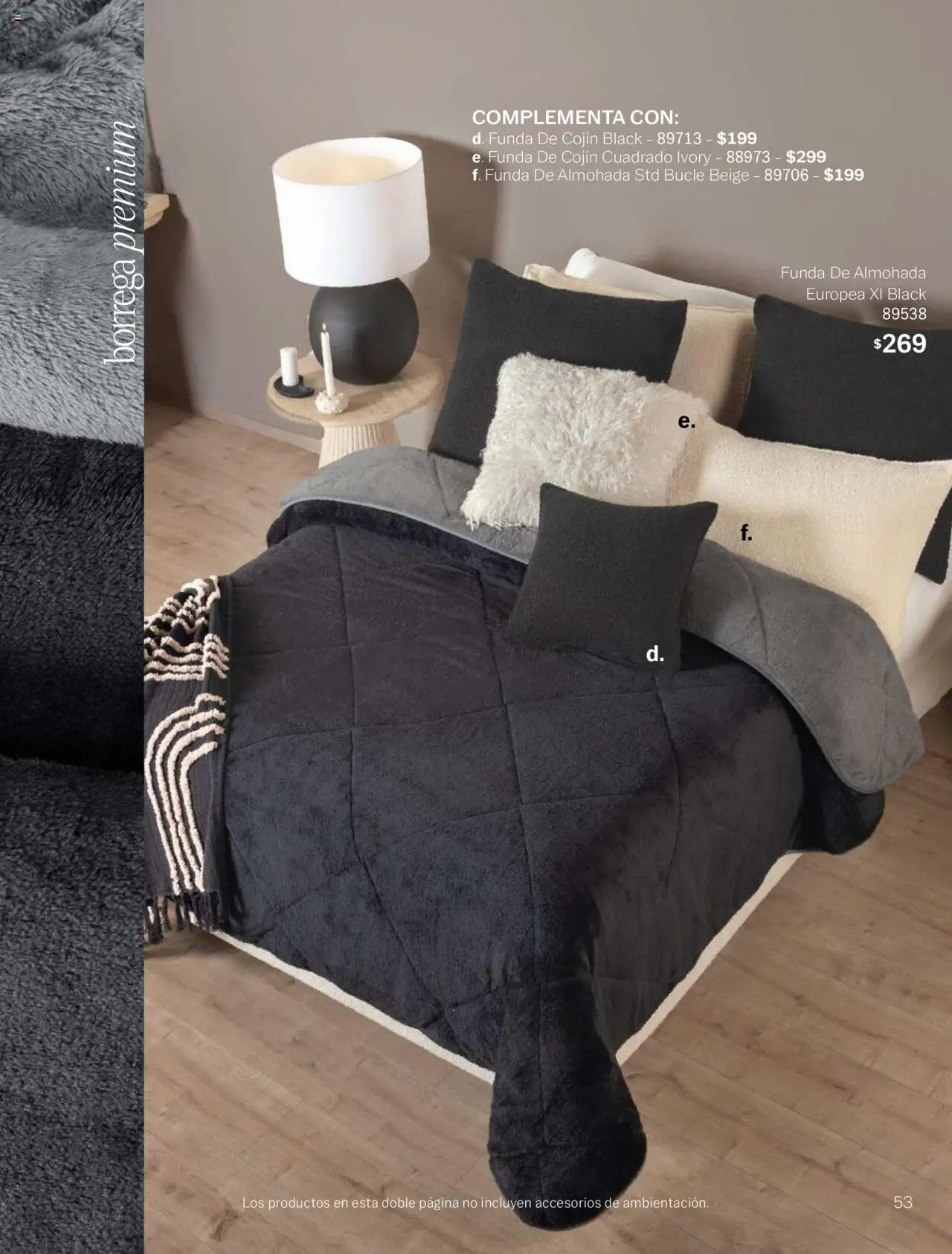 Nuevas ofertas de Vianney válidas en toda la República Mexicana desde el 15.08.2025. ¡Encuentra las mejores ofertas en Vianney - Catálogo Invierno! | Página: 55 | Productos: Funda, Funda de almohada, Almohada